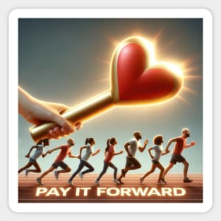 Pay It Forward Sticker